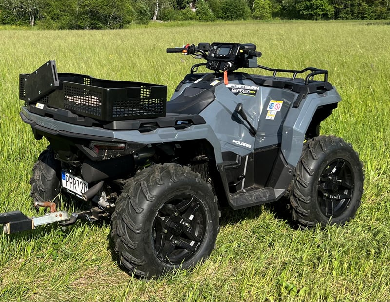 Polaris Sportsman 570 EPS stulen i Rånäs väster om Rimbo