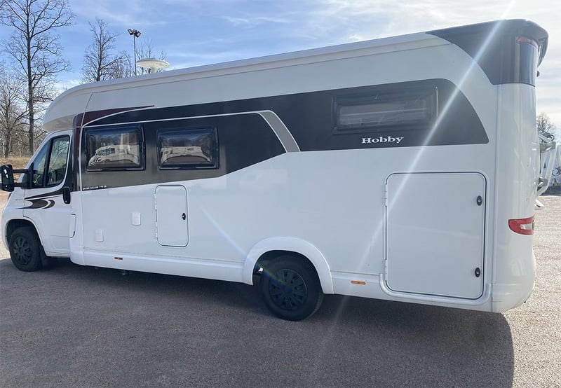 Husbil Fiat Hobby T70 GE stulen i Växjö