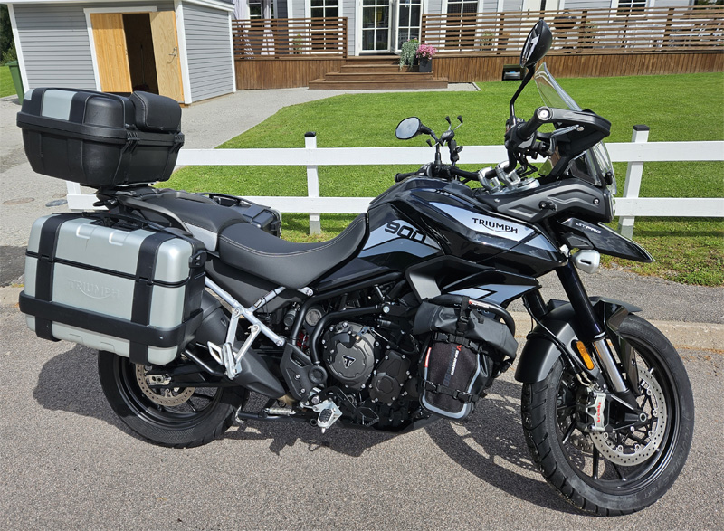 Triumph Tiger 900 GT PRO stulen i Arvika