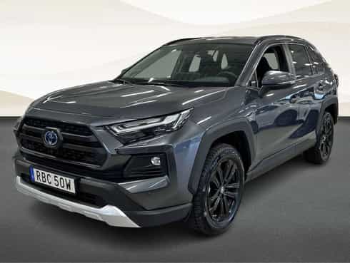 Mörkgrå metallic Toyota RAV4 Hybrid AWD stulen i Jönköping