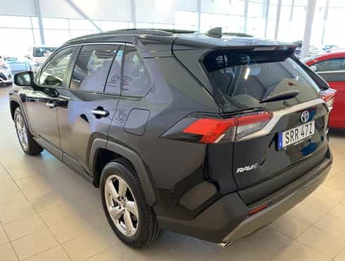 Svart Toyota RAV Hybrid AWD Executive stulen i Göteborg